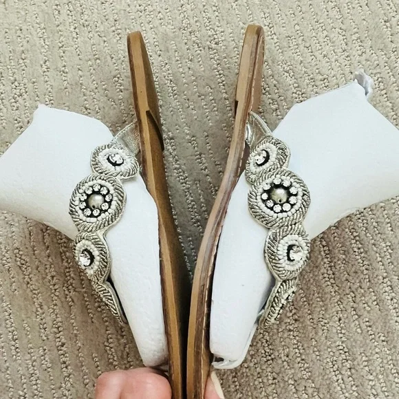 Coconuts Rhinestone Sandals - Picture 5 of 8